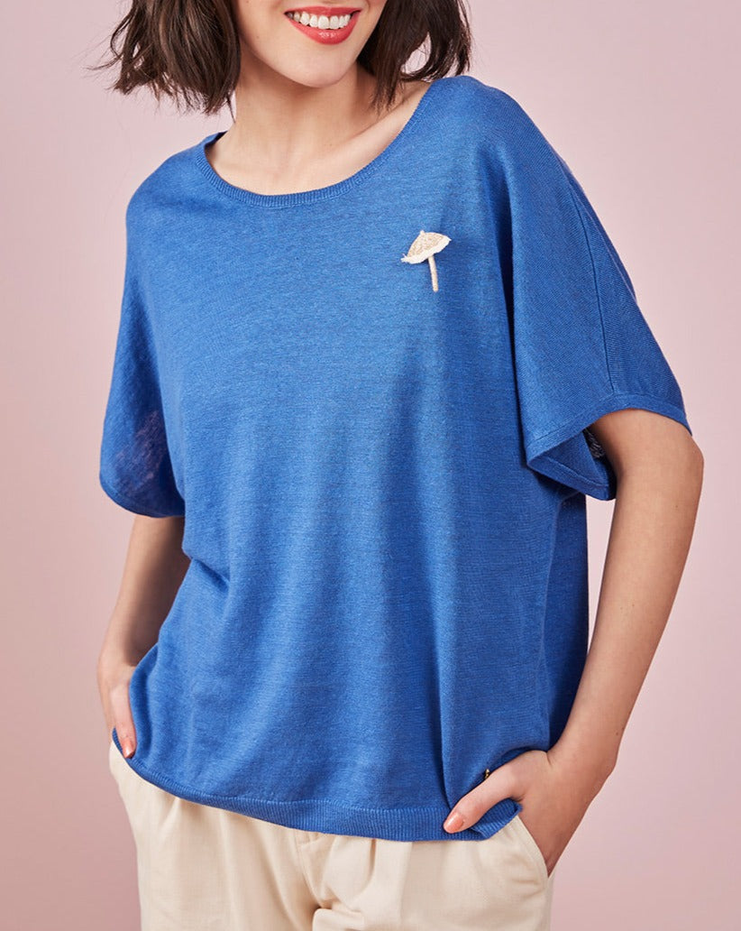 Barette Sweater - Wave