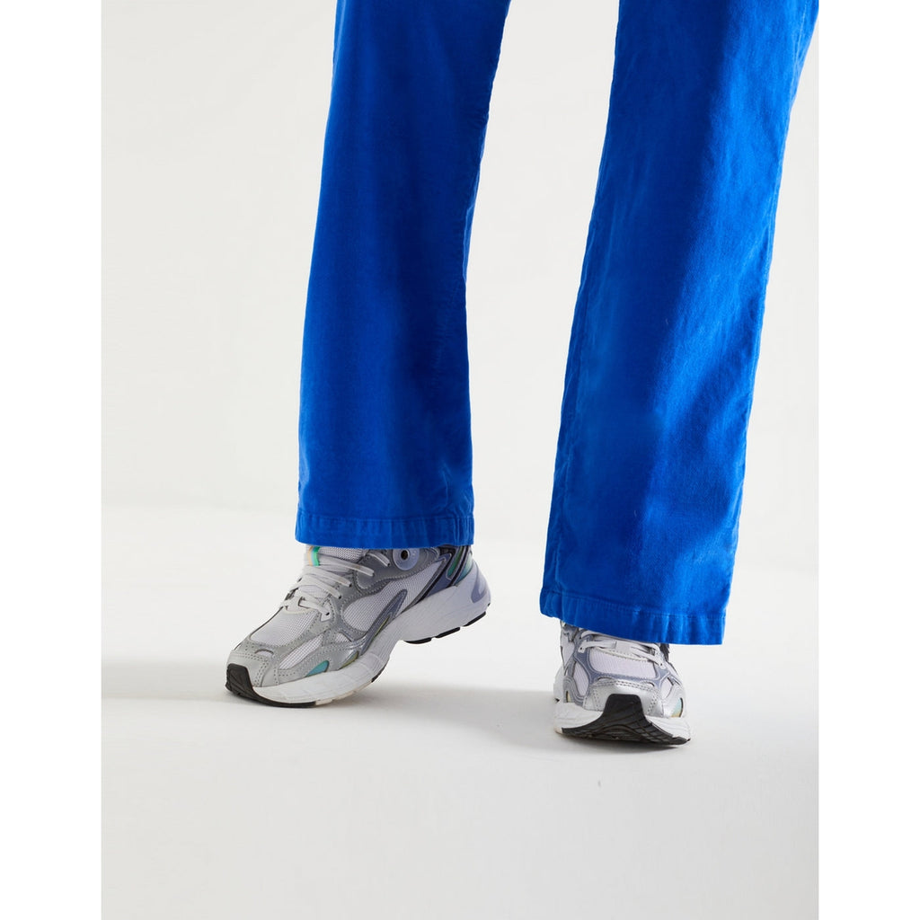 Jean Baggy Bari Velvet - Galactic Blue - Femme
