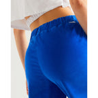 Jean Baggy Bari Velvet - Galactic Blue - Femme