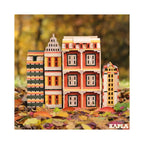 KAPLA - Baril 200 Planchettes - Edition Automne Vert, Jaune, Orange, Nature