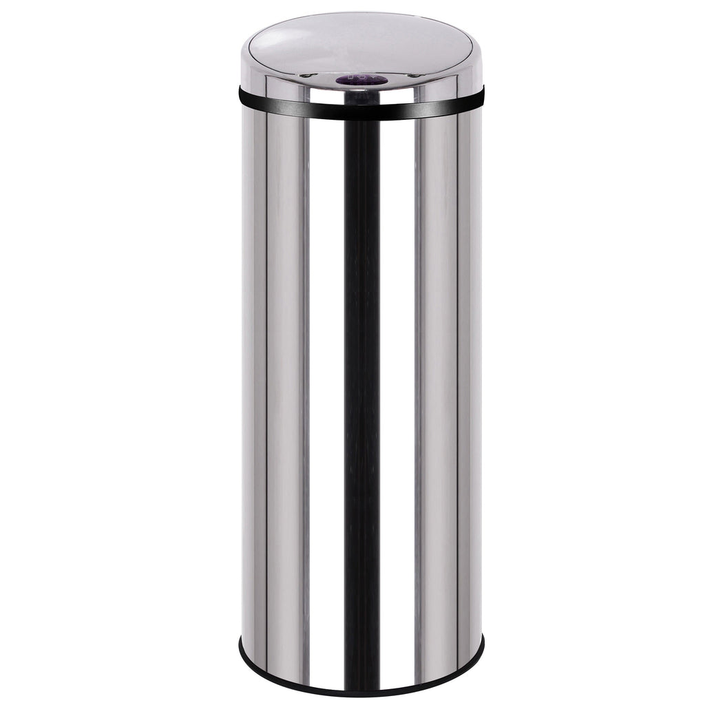 ARTIC 50L automatic kitchen trash can in stainless steel with bucket - REDDECO.com
