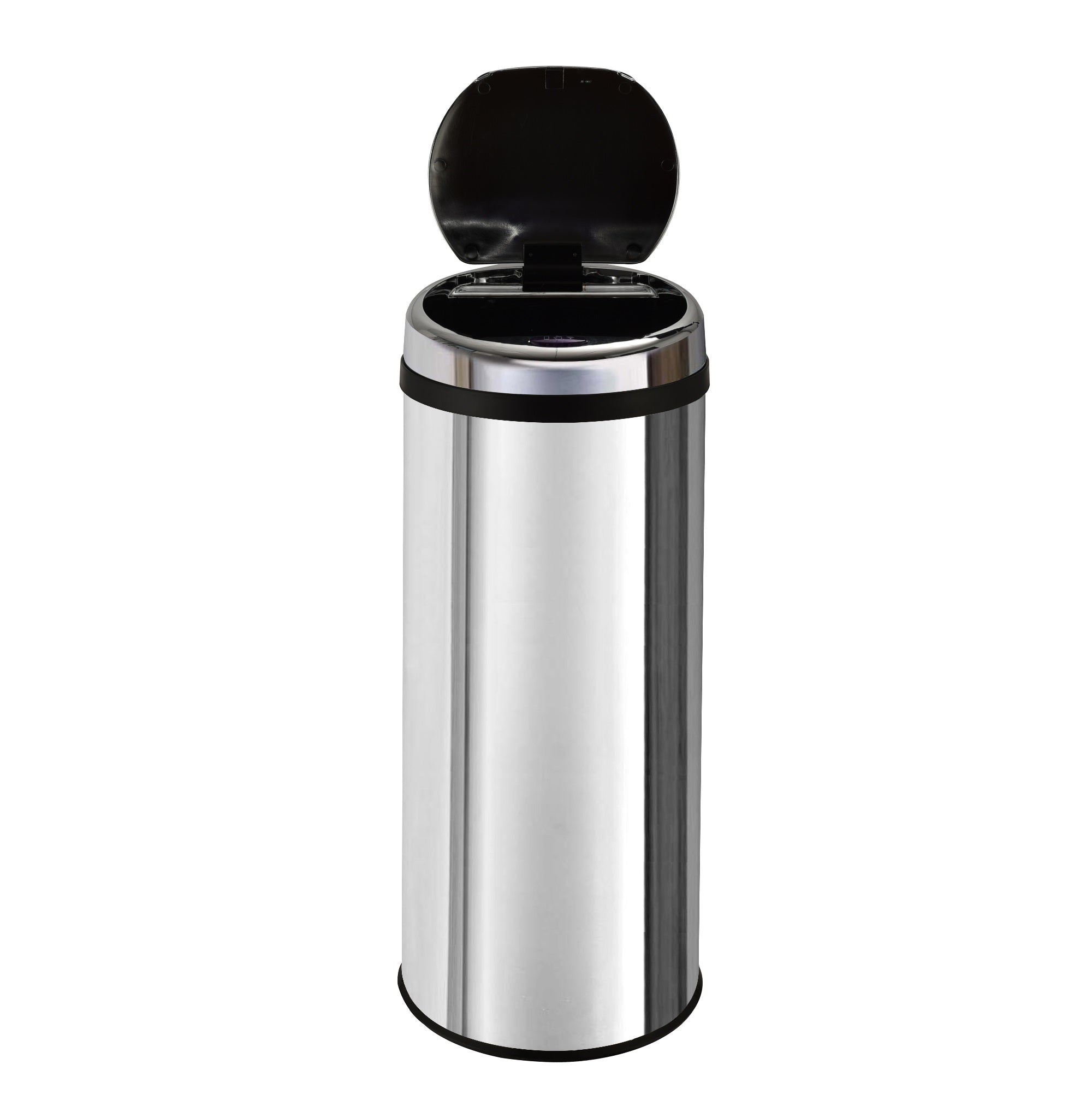 ARTIC 50L automatic kitchen trash can in stainless steel with bucket - REDDECO.com