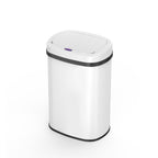 Majestic - Poubelle Automatique Inox 58L - Acier Inoxydable - Blanc