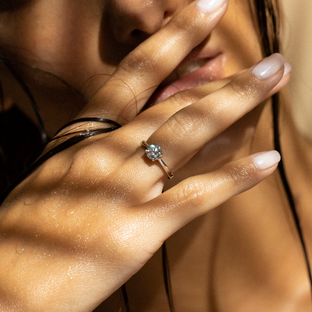 Bague "Solitaire Impérial 1" D1Ct/1