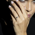 "Royal Solitaire 1 Carat" Ring, 0.3Ct/24 &amp; 0.7Ct/1 - Yellow Gold