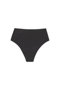 Braguita de bikini de talle alto Antracita - Azul