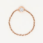 Bague Chaine "Mon Unique" Diamant 0,07Ct/1
