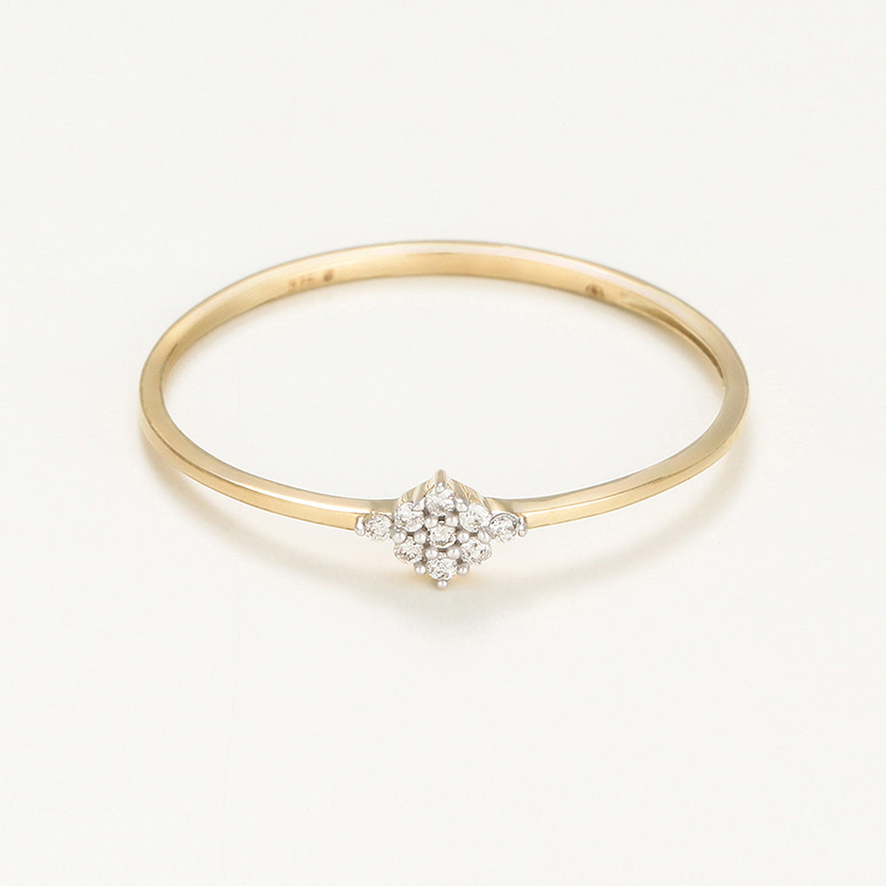 Bague "Alma" Diamants 0,05/9