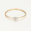 Bague "Alma" Diamants 0,05/9