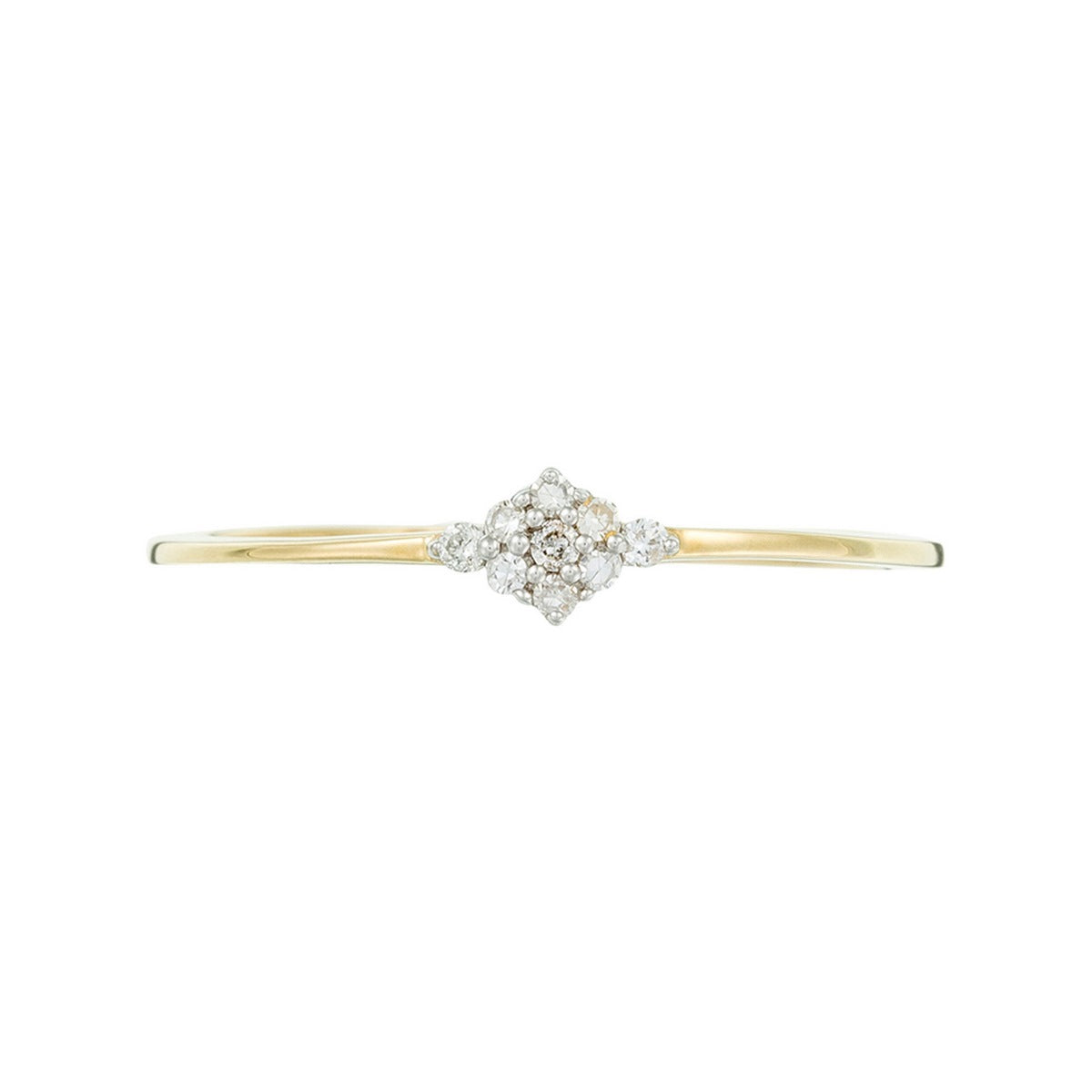 Bague "Alma" Diamants 0,05/9