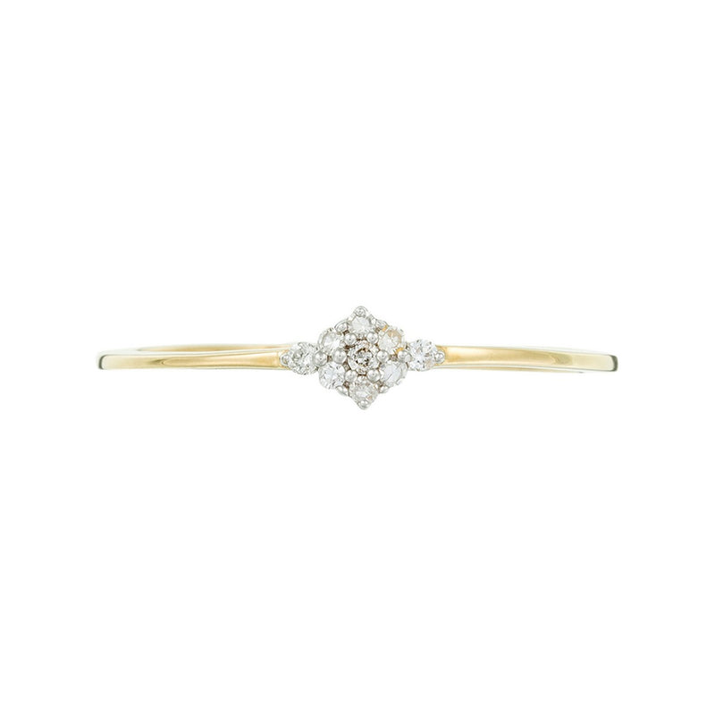 Bague "Alma" Diamants 0,05/9 - Or Jaune