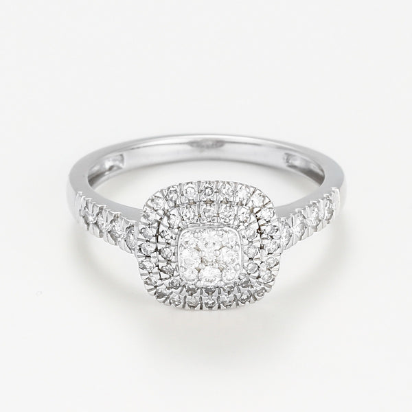 Anillo "Ghalia" D 0.50Ct/57 - Oro blanco
