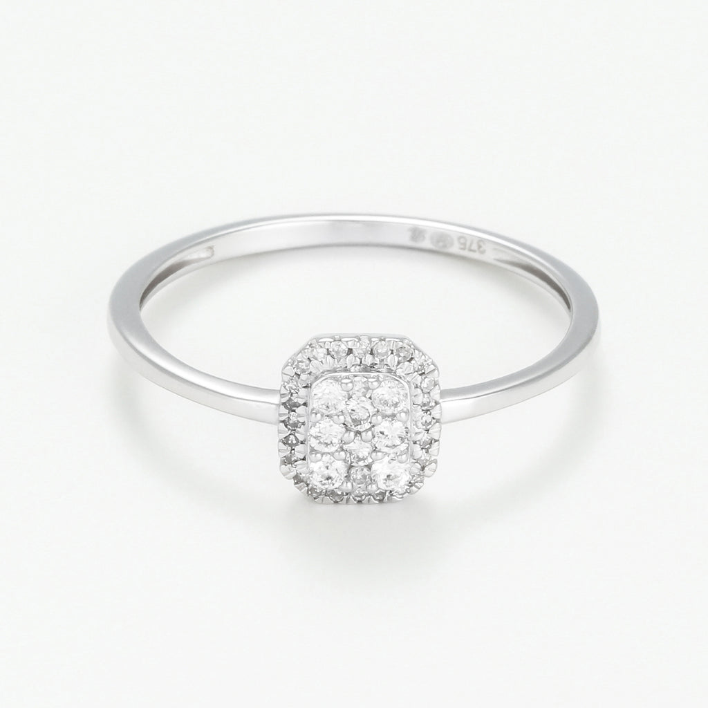Bague "Solitaire Regina" D  0,12Ct/34