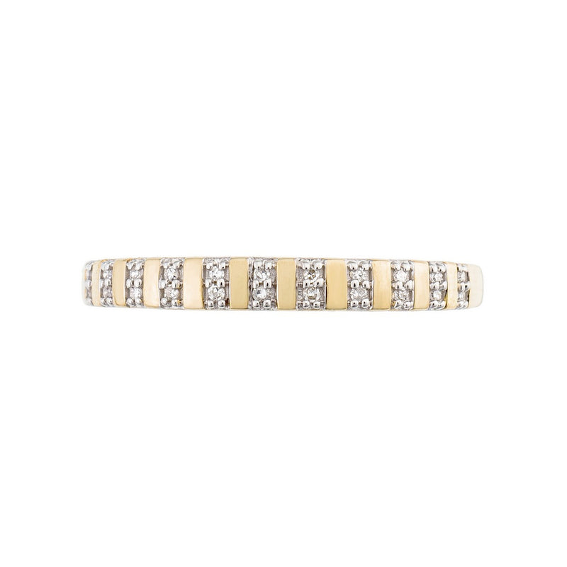 Bague "Linéa" Diamant 0,04Ct/22 - Or Jaune