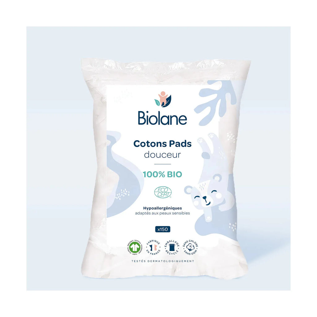 Lote 3X Discos De Algodón Suavidad - 100% Bio