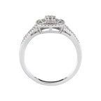 "Rosie" Ring D0.25/85 - 375/1000 White Gold