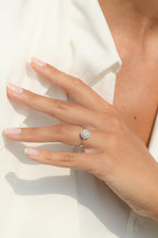 "Chamade" Diamond Ring 0.21/32 - 375/1000 White Gold