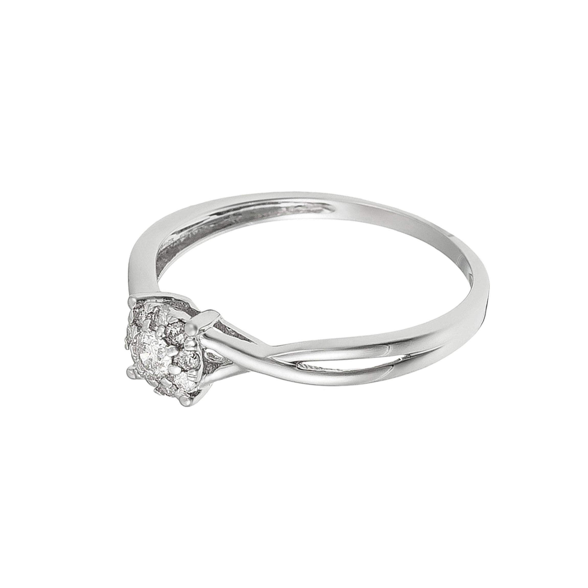 Anillo Diamantes “Elisabeth” 0.15/10