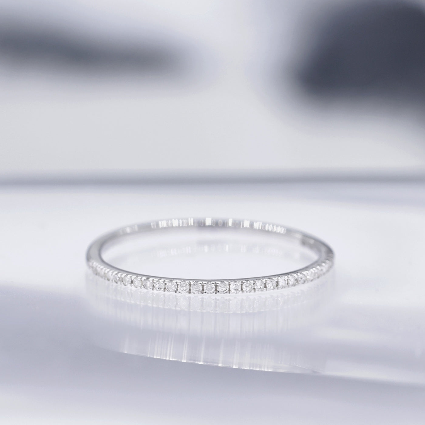 "Simply You" Diamond Ring 0.08/27 - 375/1000 White Gold