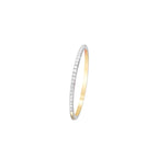 Bague "Simply You" Diamants 0,08/27 - Or Jaune 375/1000
