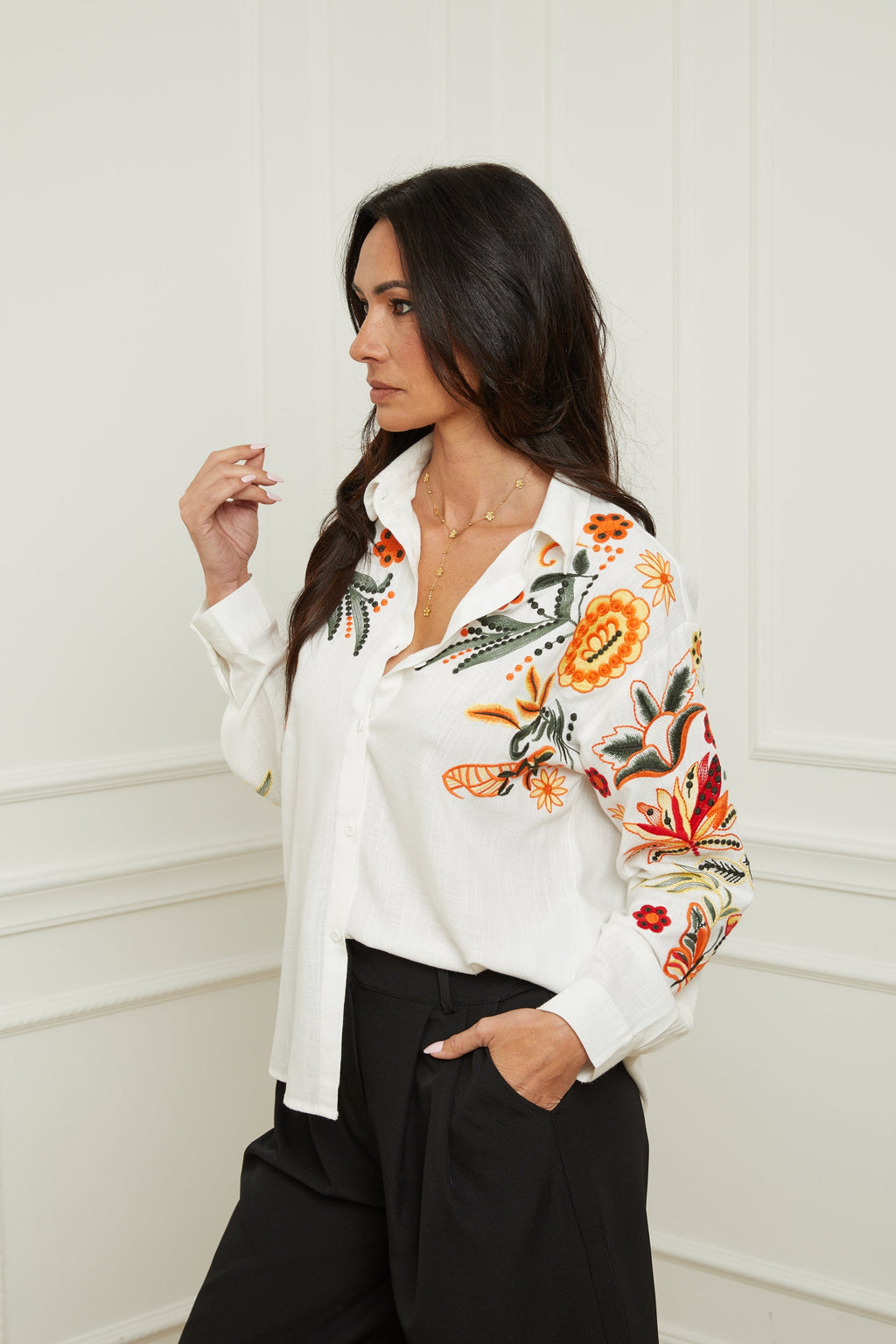Chemise Gia - Blanc
