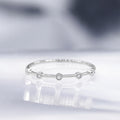"Ensemble" Ring D0.03/5 - 375/1000 White Gold