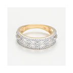 "Sumptuous" Diamond Ring 0.30/86 - 375/1000 Yellow Gold