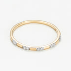 "Apollonia" Diamond Ring 0.034/10 - 375/1000 Yellow Gold