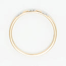 Bague "Pour Toujours" D0,024/6 - Or Jaune 375/1000