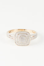 "Ramona" Diamond Ring 0.28/155 - 375/1000 Yellow Gold