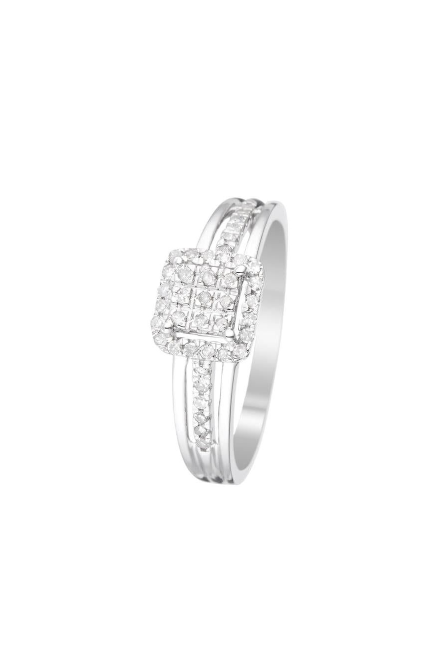 Bague "Carré Lumineux" D0,21/41