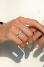 "My Happiness" Ring, Diamonds 0.15/65 - 375/1000 Yellow Gold
