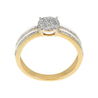 Anillo “Toi Que J’Aime” Diamantes 0.20/92 – Oro Amarillo 375/1000