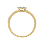 Anillo “Toi Que J’Aime” Diamantes 0.20/92 – Oro Amarillo 375/1000