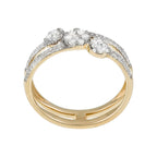 “3 Sweet Words” Ring D0.45/101 – 375/1000 Yellow Gold