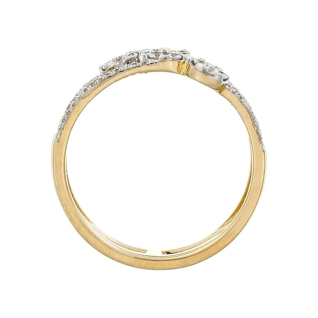 “3 Sweet Words” Ring D0.45/101 – 375/1000 Yellow Gold