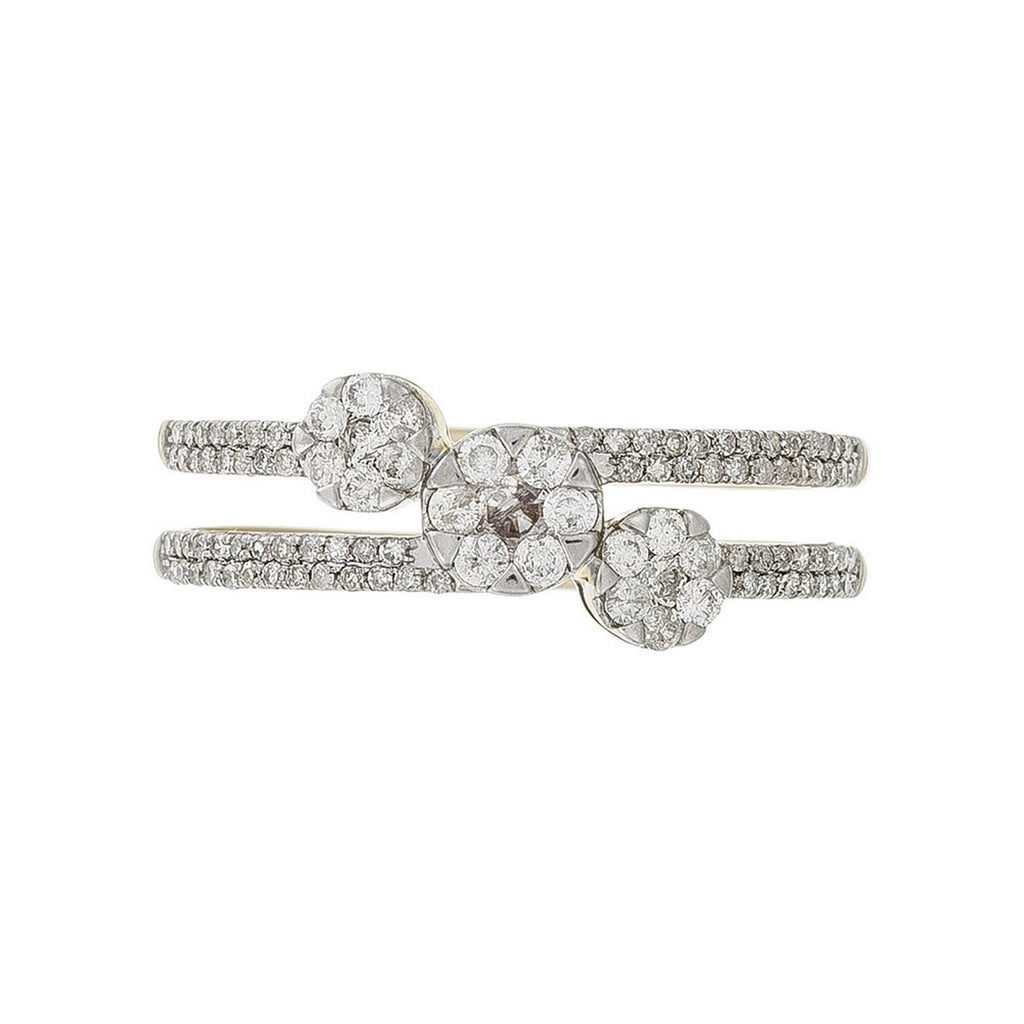 “3 Sweet Words” Ring D0.45/101 – 375/1000 Yellow Gold