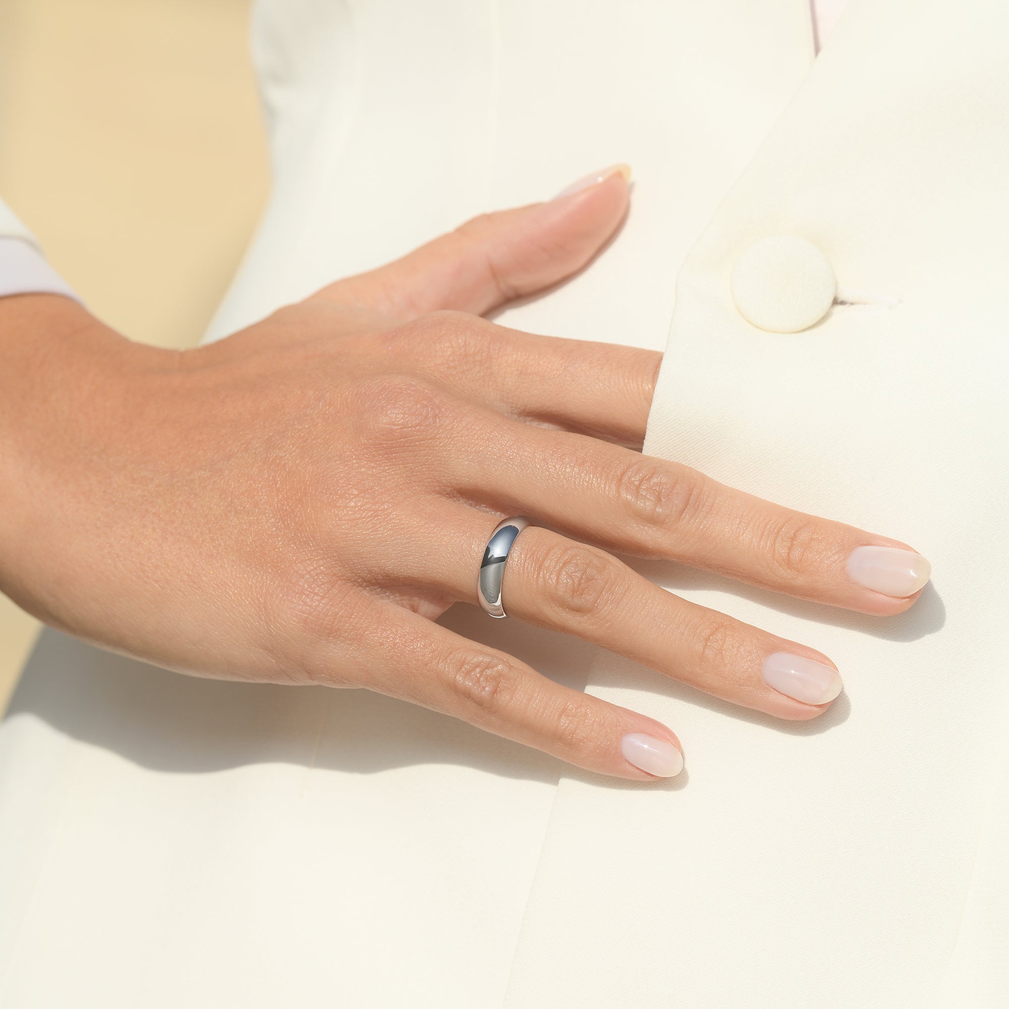 "My Own" Ring - 375/1000 White Gold