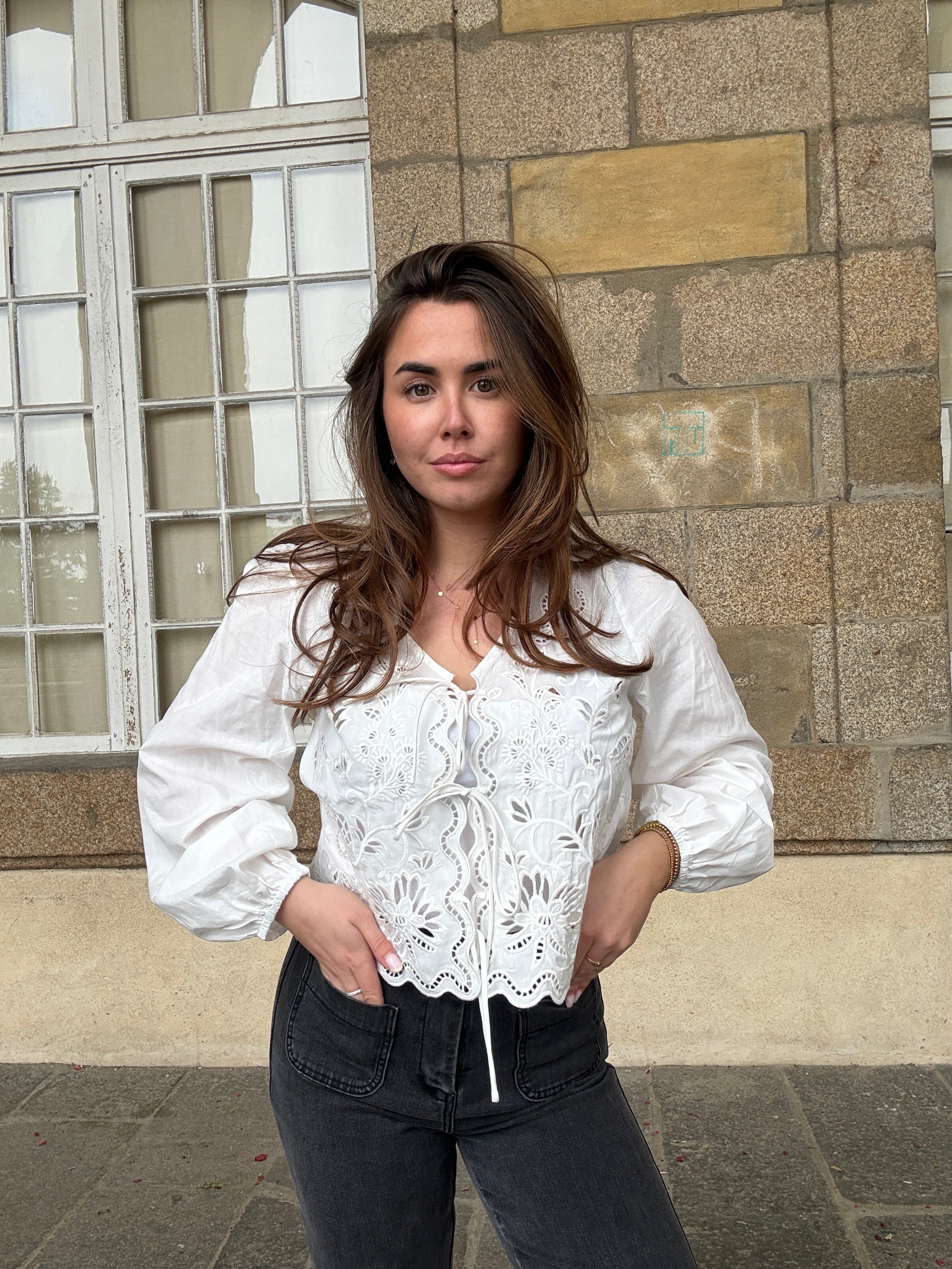 Juliette Embroidered Blouse