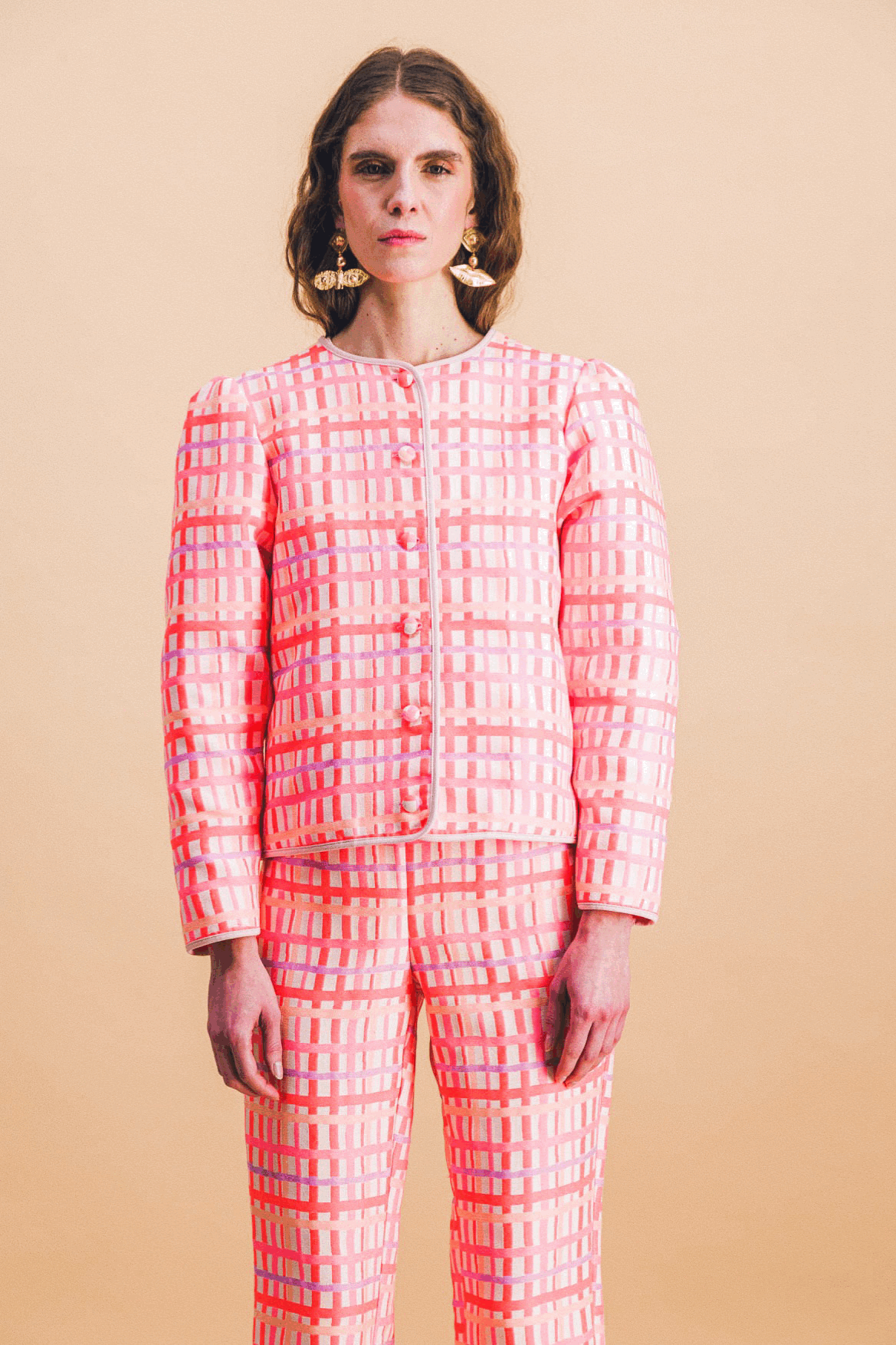 Veste Diane Tartan