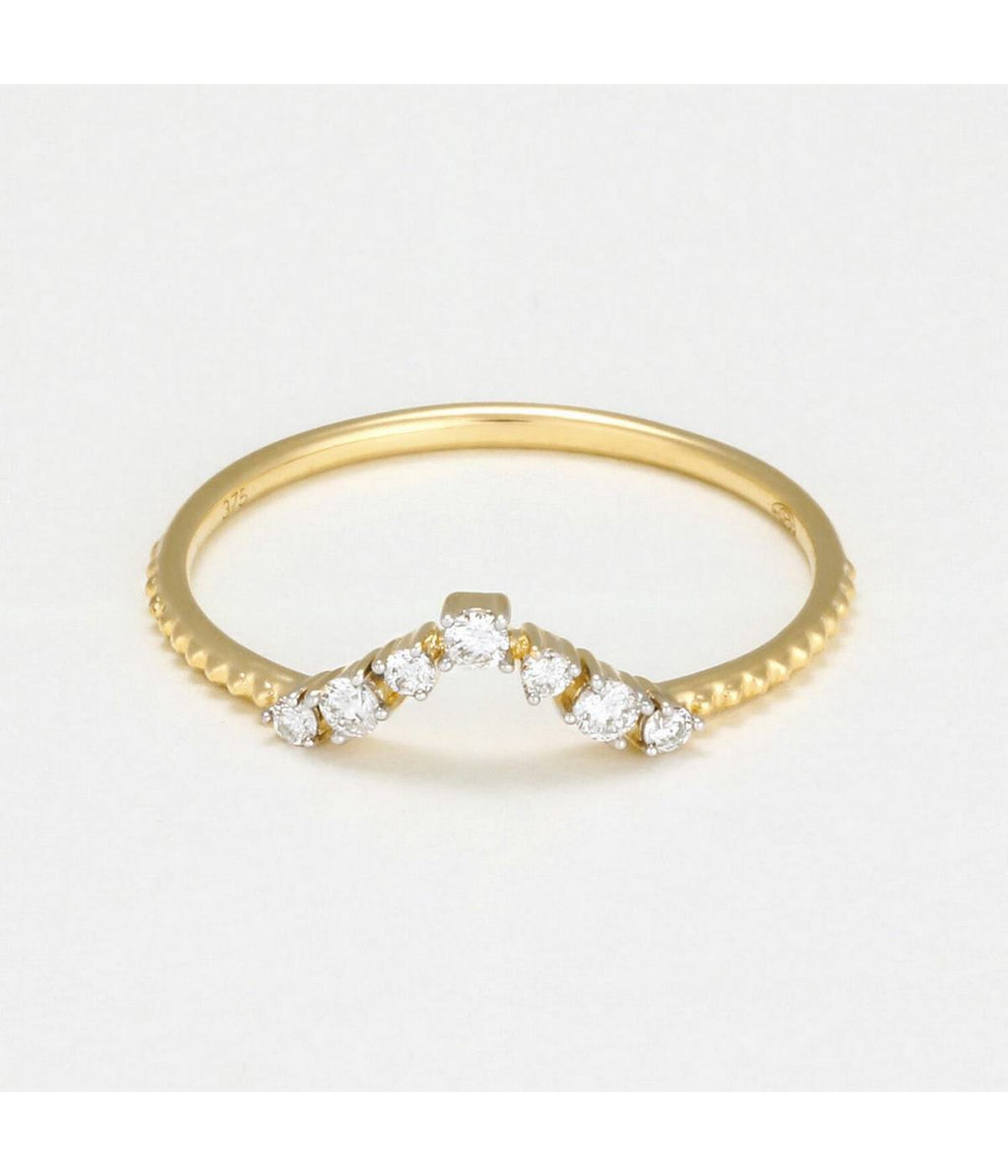 "Erica" ​​Ring - D0.10/7 - Yellow Gold