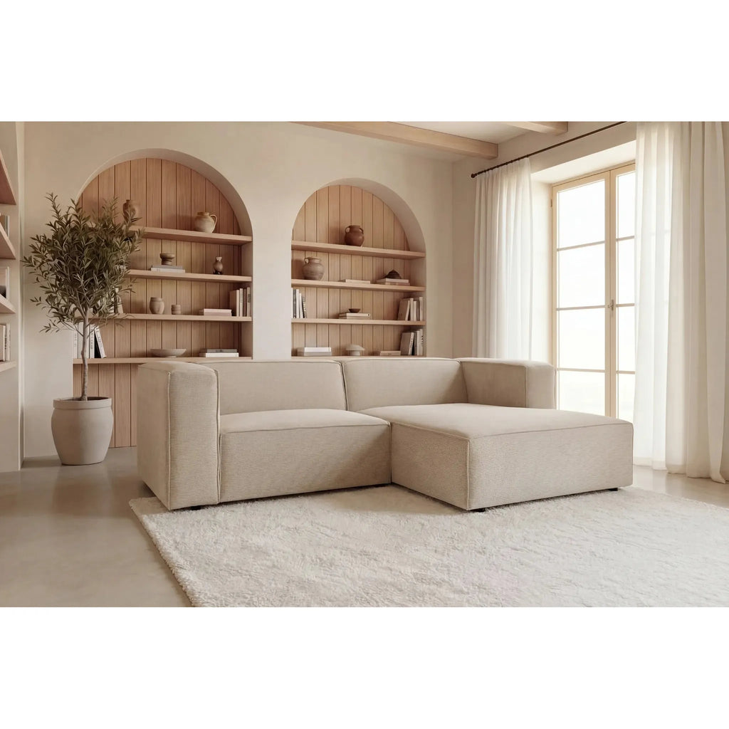 Basil Angle – Feincord – Ecksofa