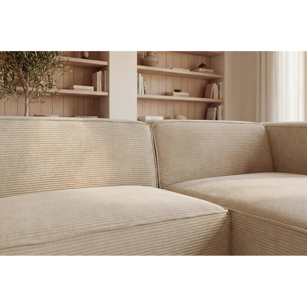 Basil Angle – Feincord – Ecksofa