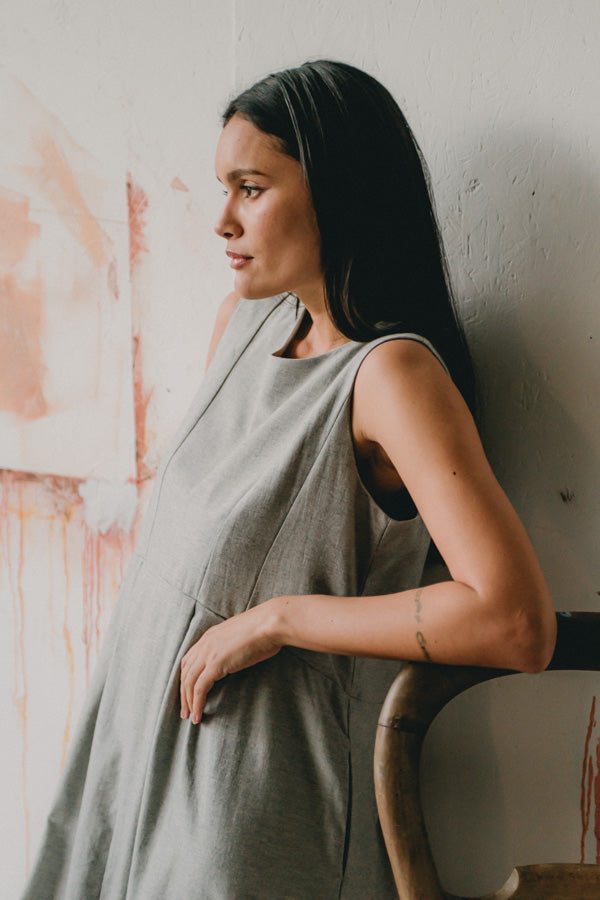 Dress - Belma - Gray