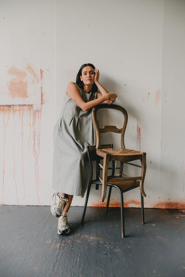 Dress - Belma - Gray