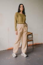 Pantalon - Ben - Paille
