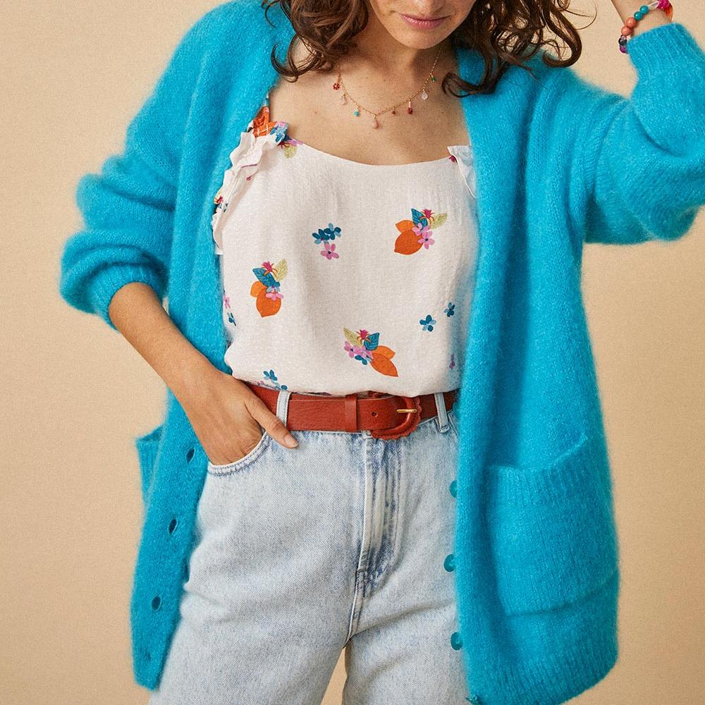 Betani Vest - Amazonite