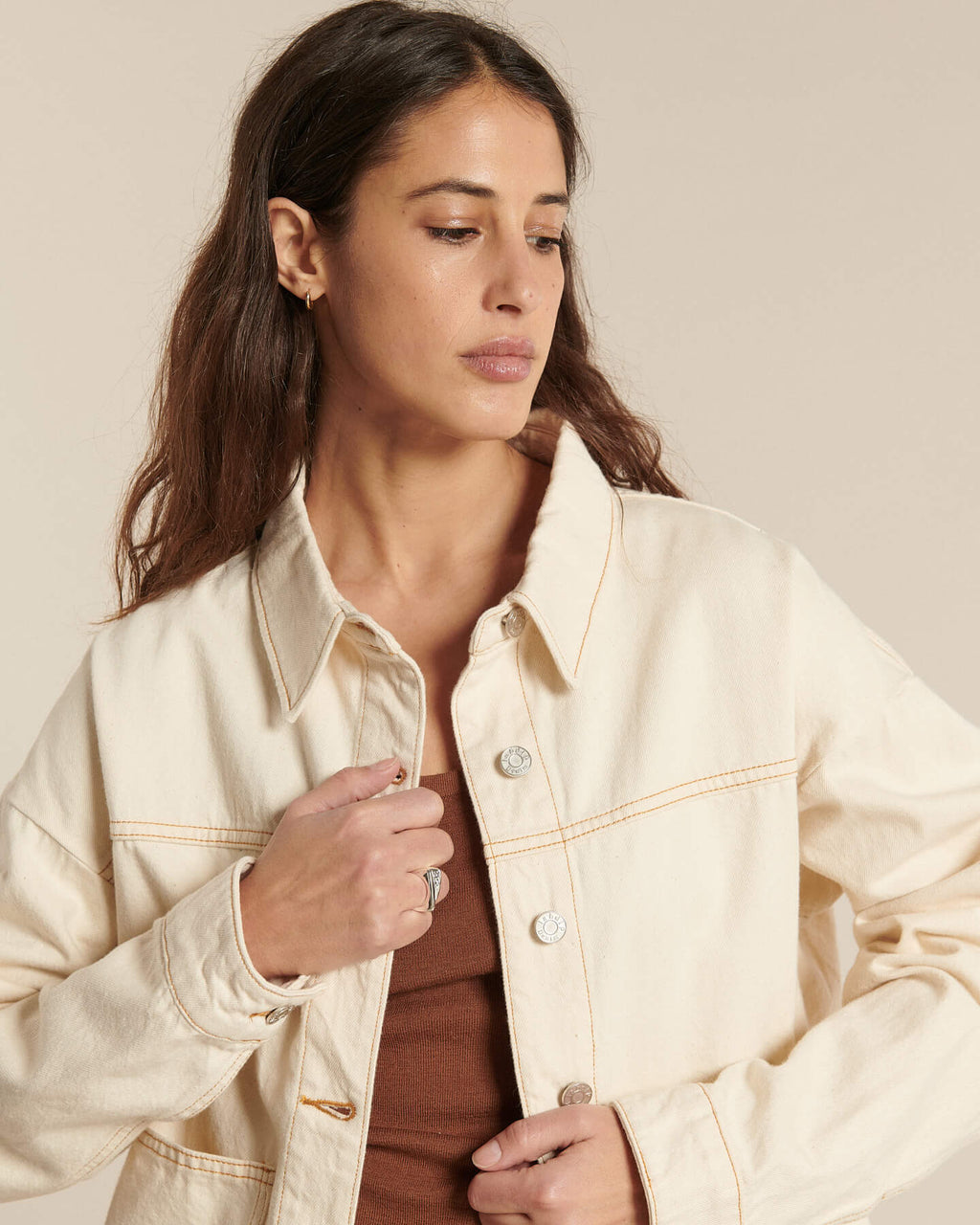 Chaqueta BETTY DENIM ECRU WH 30 Labdip