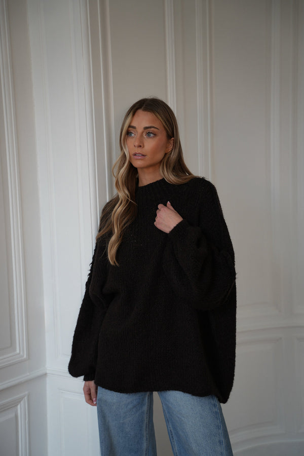 Liliane Chocolat - Loose sweater