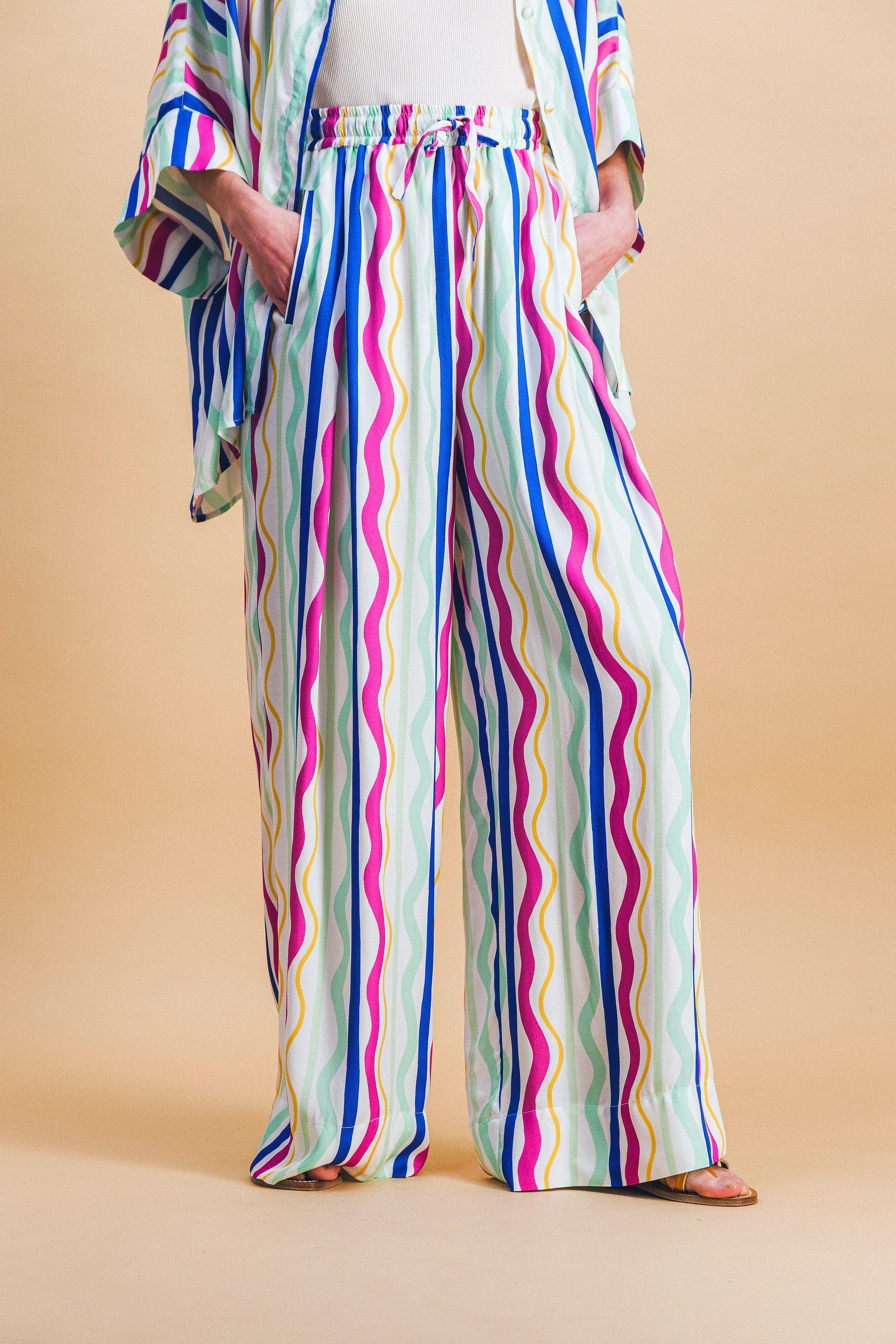 Théodore Rainbow Lines Pants